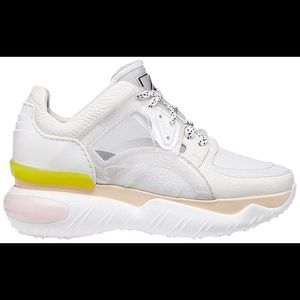 FENDI WMNS Platform Sneakers “White yellow pink” Size EU39